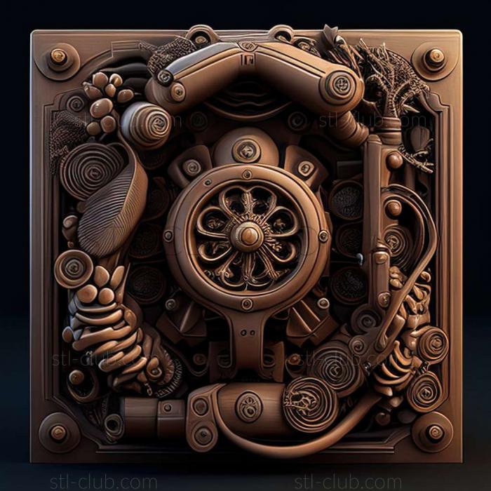 3D model steam punk (STL)